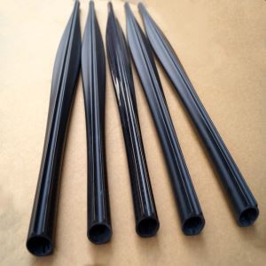 Σωλήνες από βαρέλι με ράβδους άνθρακα