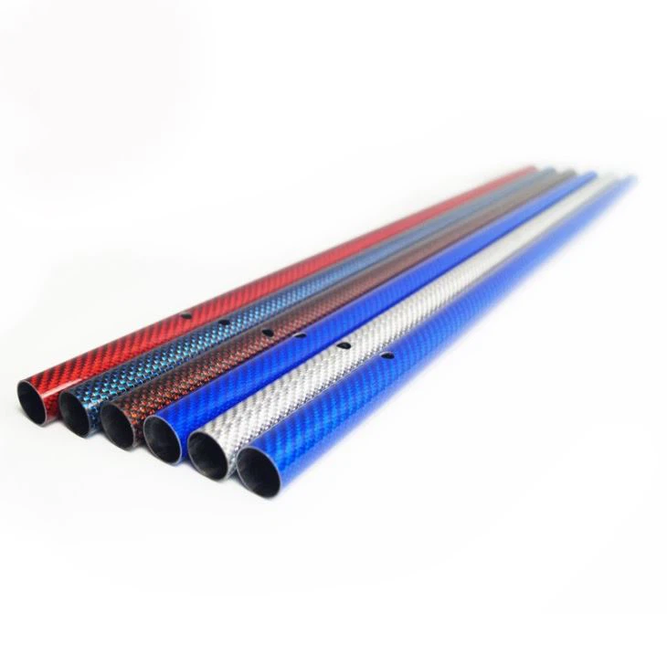 3K Colored Carbon Fiber Tube