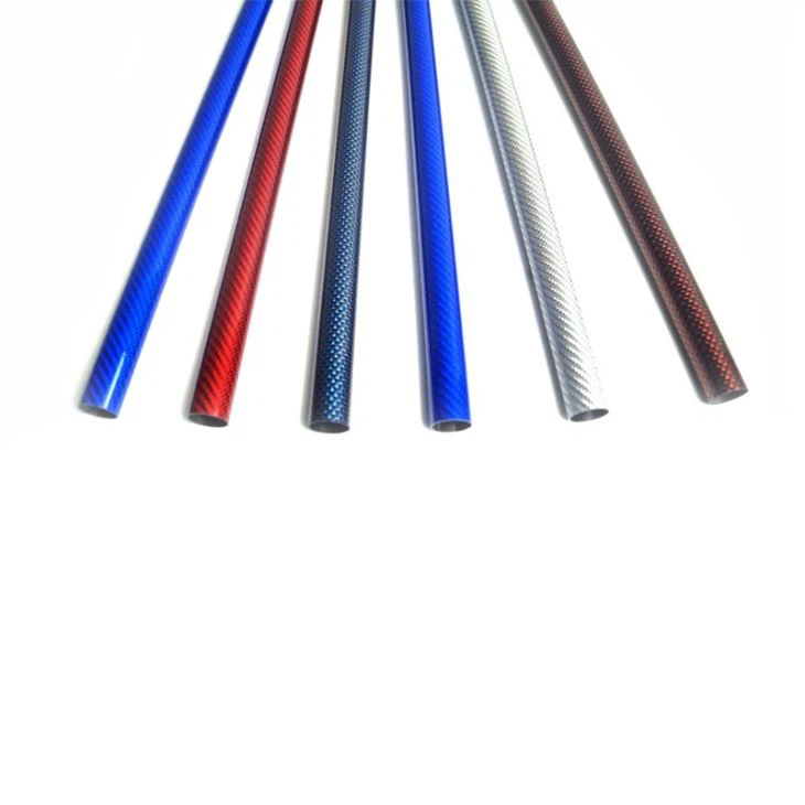 3K Colored Carbon Fiber Tube