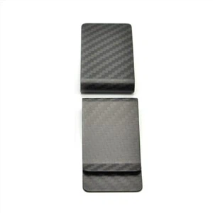 3K Twill Ματ ανθρακονήματα χρήματα κλιπ